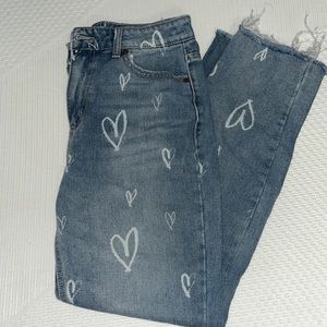 Heart jeans